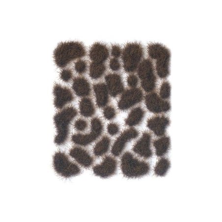 Wild Tuft - Brown 4 mm. 