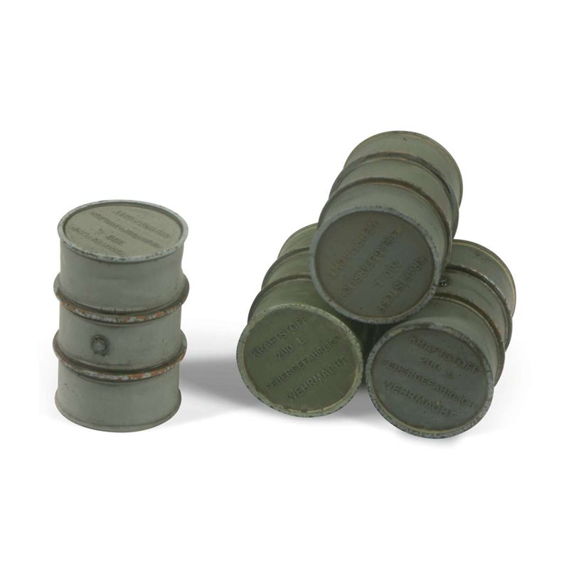 Wehrmacht Fuel Drums