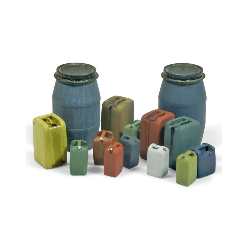 Assorted Modern Plastic Drums 2