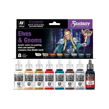 Fantasy Color Series Elves & Gnomes 8 colors