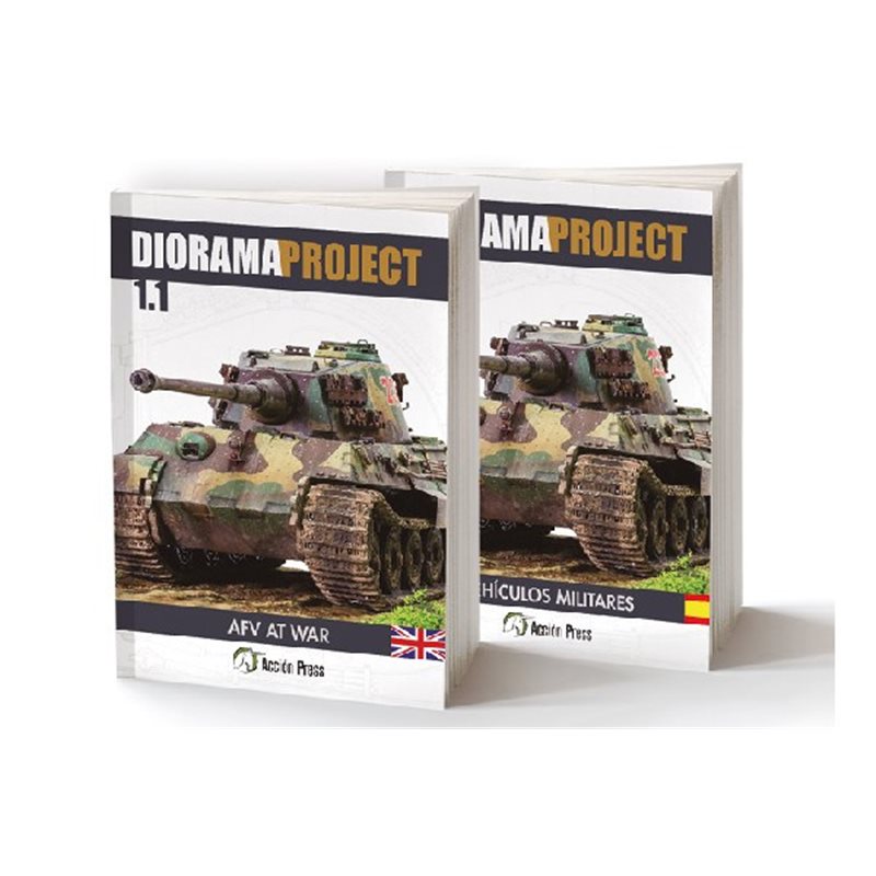 Book: Diorama Project 1.1 AFV at War, 120 pages
