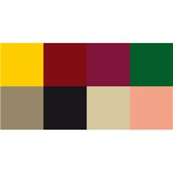 Fantasy Color Aztec Dragons 8 colors