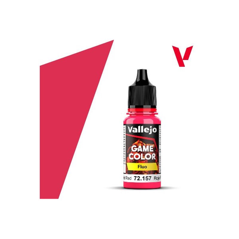 Fluorescent red 18ml