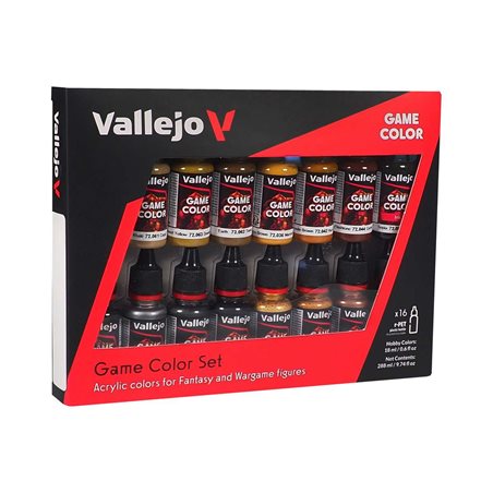 Leather & Metal set 16 x 18ml