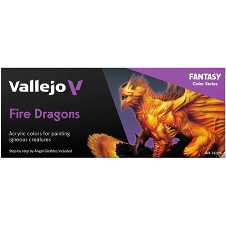 Fire Dragons set 8 x 18ml