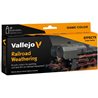 Model Color set Railroad Weathering, Chema Cabrero