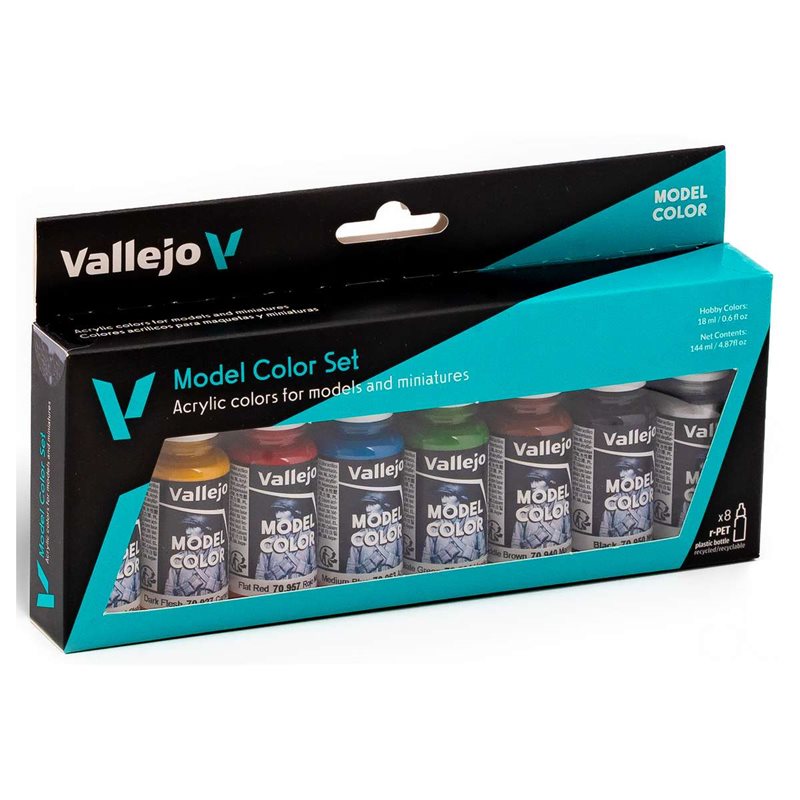 Model Color set 'Wargame Basics' 8 colors