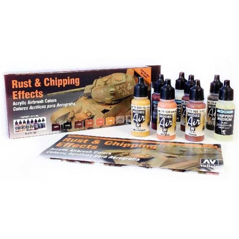 Rust & chipping effects 8x17ml