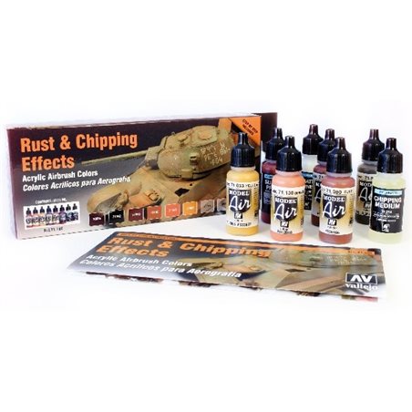 Rust & chipping effects 8x17ml