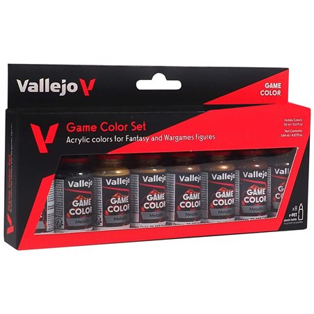 Metallic color set 8 colors