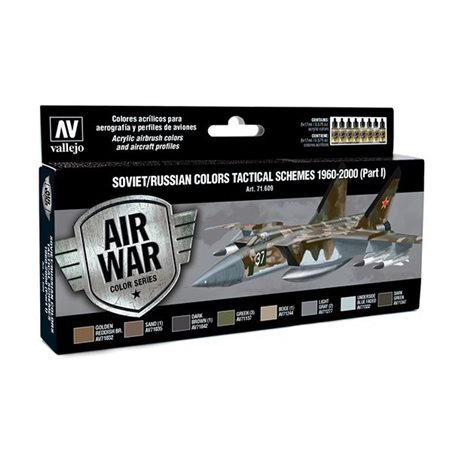 Soviet/Russian colors Tactical 1960-2000 8x17ml