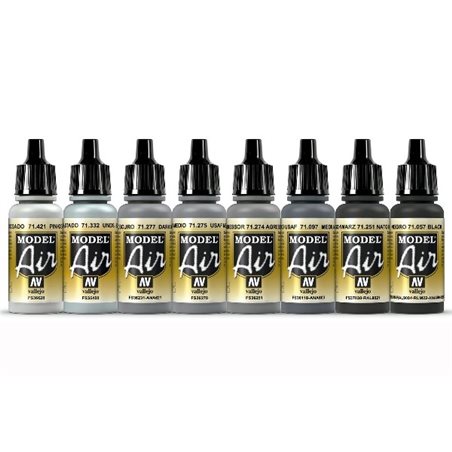 USAF colors post WWII Aggressor part II 8x17ml