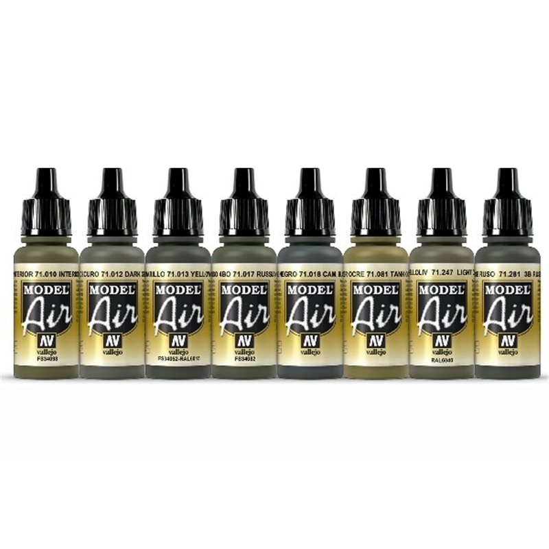 Russian Greens (1928's to Present) 8x17ml