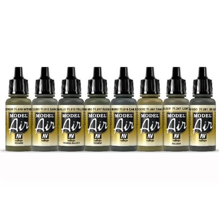 Russian Greens (1928's to Present) 8x17ml