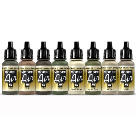 Cold War & Modern Russian Desert Patterns 8x17ml