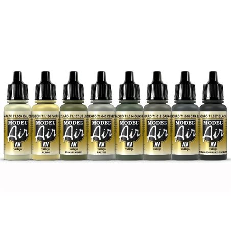 Cold War & Modern Russian Green Patterns 8x17ml