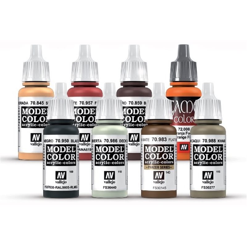 Hellboy Paint Set with figure 8 colors 