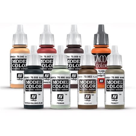 Hellboy Paint Set with figure 8 colors 