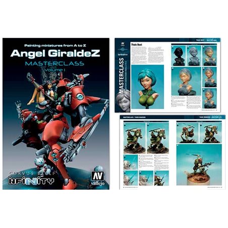 Book: Painting Miniatures A-Z Angel Giraldez vol.1