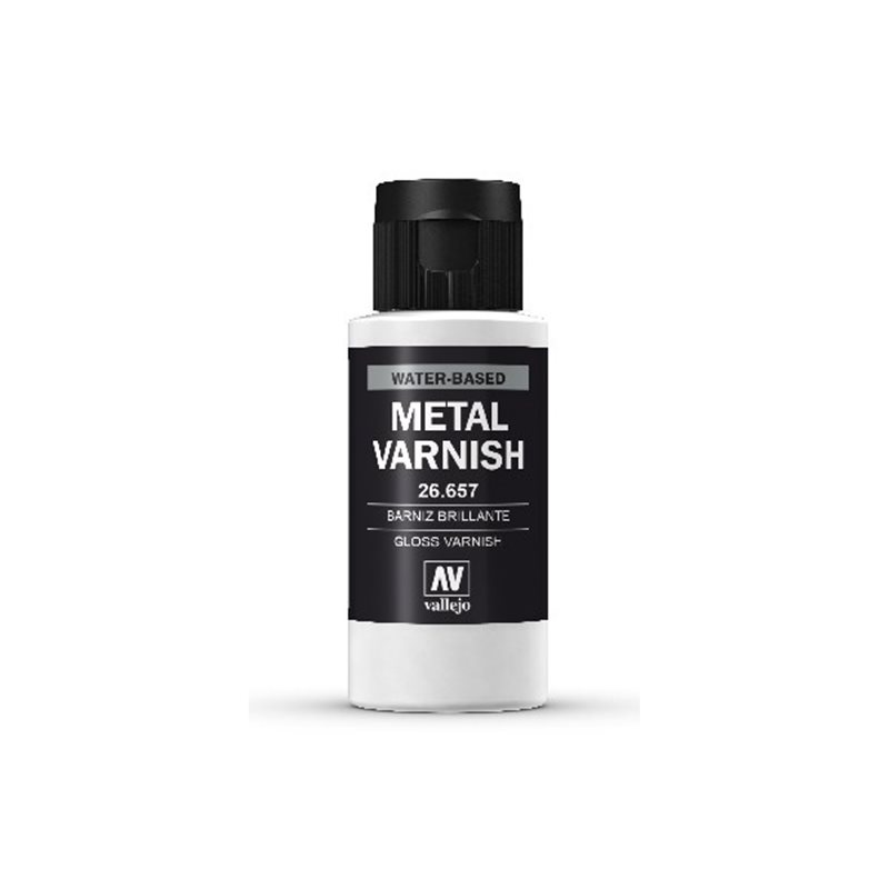 Auxiliary Gloss Metal Varnish, 60ml.
