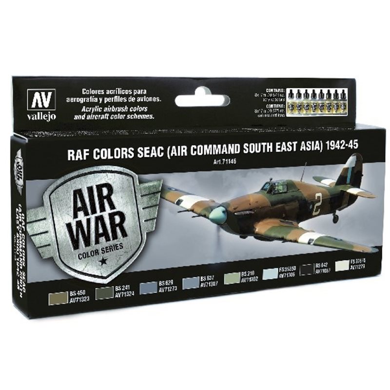 Seac (Air Command South East Asia) 1942-45 8x17