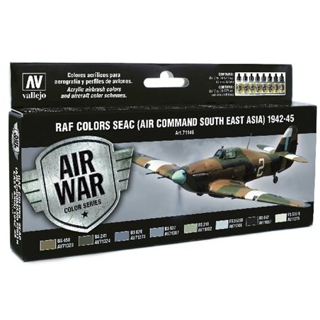 Seac (Air Command South East Asia) 1942-45 8x17