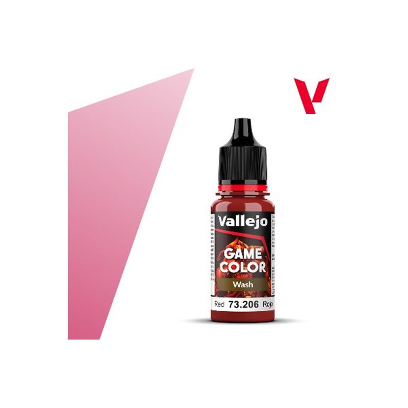 Wash red 18ml