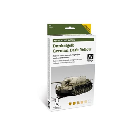 Model Air set German yellow 6x8ml