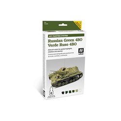 Model Air set AFV Russian green 4BO 6x8ml