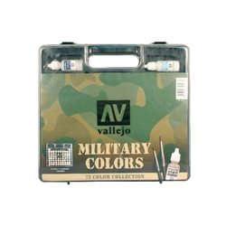 Box set Military colors 72x17ml + 2 brushes