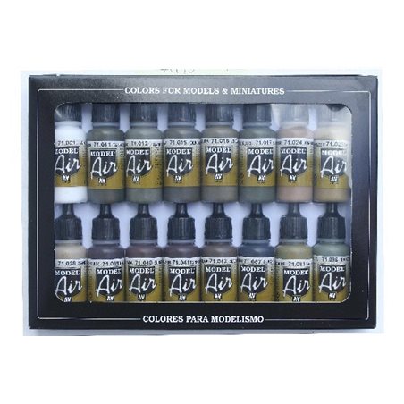 Model air, German/Allied WWII set 16x17ml