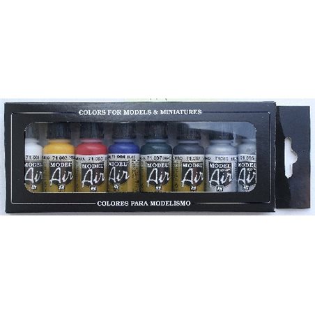 Model Air, Airbrush colors set 8x17ml