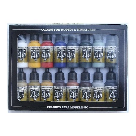 Model Air set basic colors 16x17ml