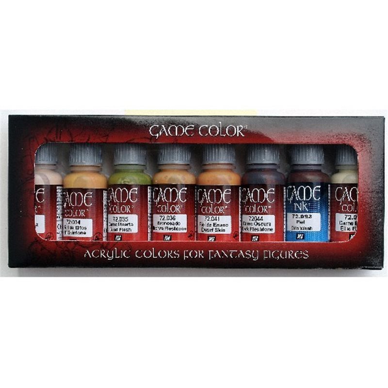 Game Color set 'Skin' 8 colors