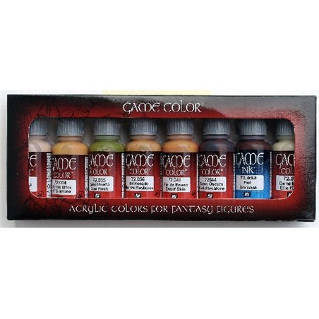 Game Color set 'Skin' 8 colors