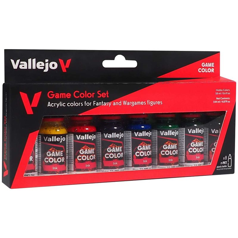 Game Color Ink set 8 colors