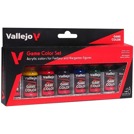 Game Color Ink set 8 colors