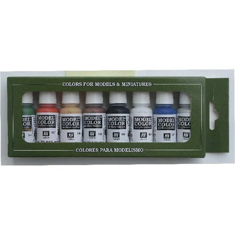 Model Color set 'Wargames basics' 8 colors 