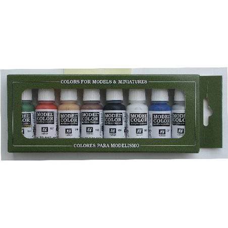 Model Color set 'Wargames basics' 8 colors 
