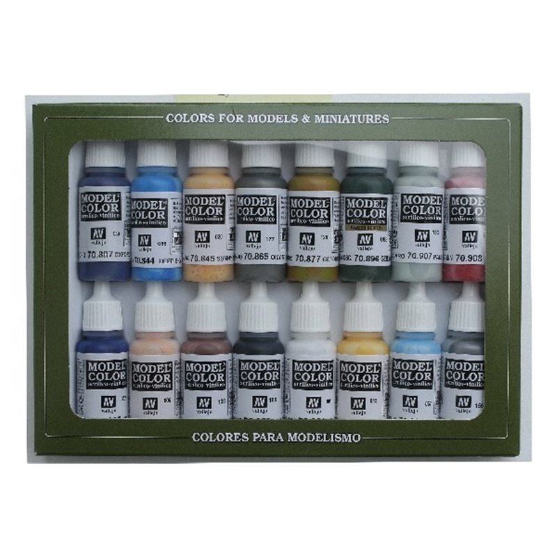Model Color set 'Americal Civil War' 16 colors