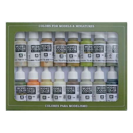 Model Color set 'Earthtones' 16 colors