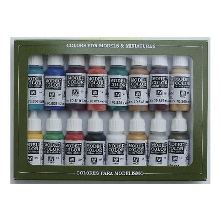 Model Color set 'Medieval' 16 colors