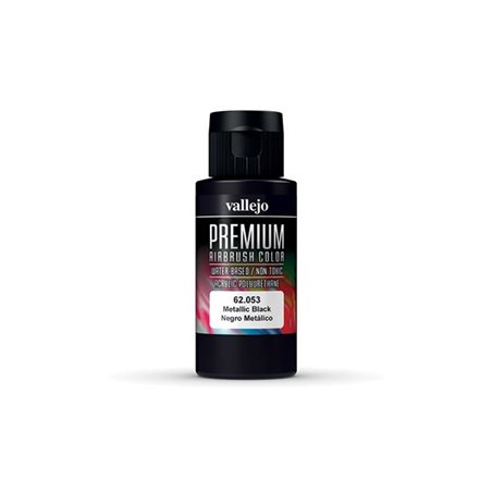 Metallic Black, - Premium 60ml.
