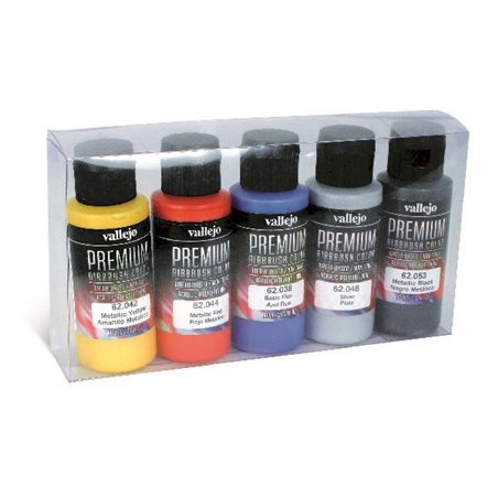 Metallic set 5x60ml