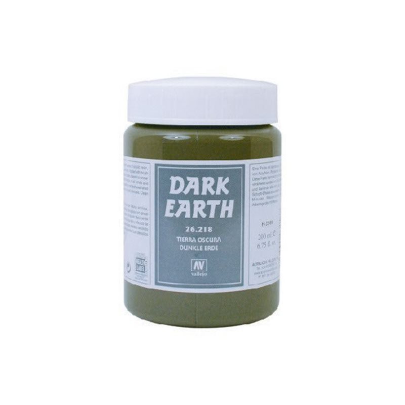 Jord pasta mørk 200ml