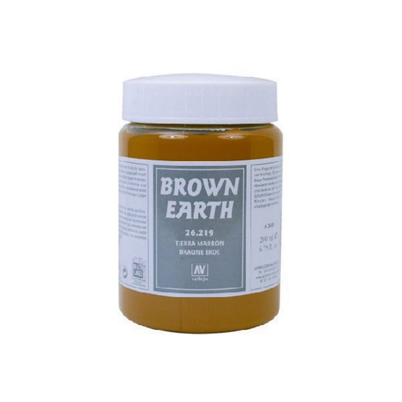 Jord pasta brun 200ml