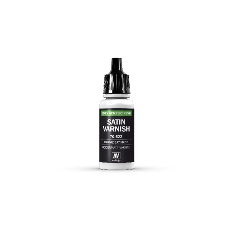 Satin varnish 17ml/18ml