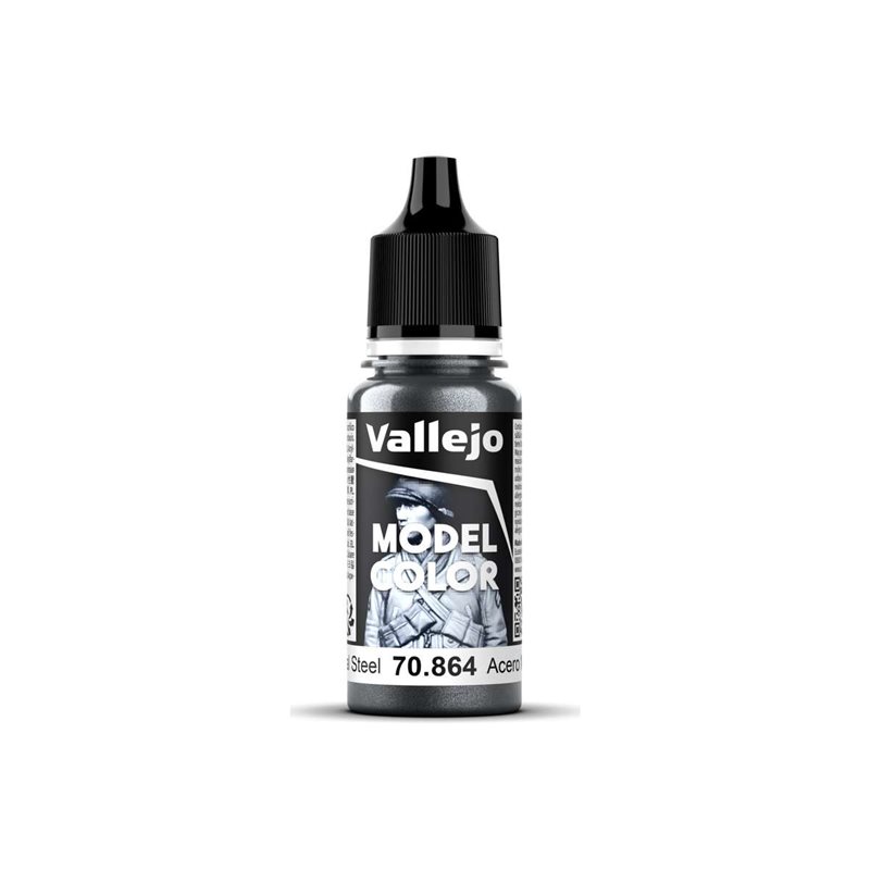 Natural steel metallic 17ml/18ml