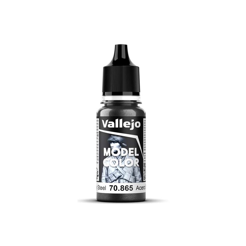 Oily steel metallic 17ml/18ml