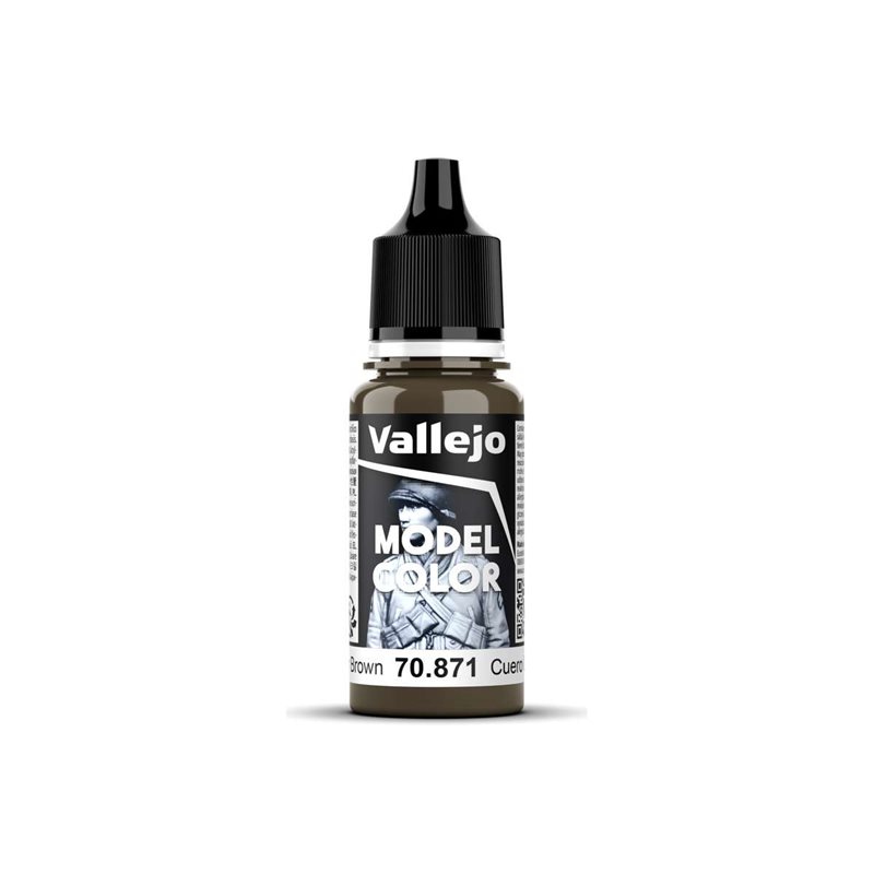 Leather brown mat 17ml/18ml